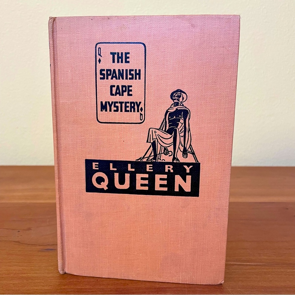 1946 Ellery Queen Novel “The Spanish Cape Mystery” Triangle Books Blakiston